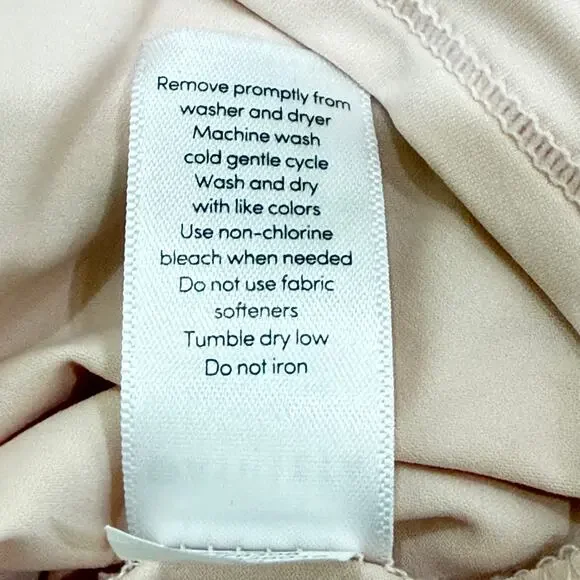 ATHLETA Sunlover UPF Top Size Small Tulip Back Active Workout Top Light Pink - Picture 11 of 14